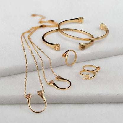 Lucky Nail Pendant Necklace