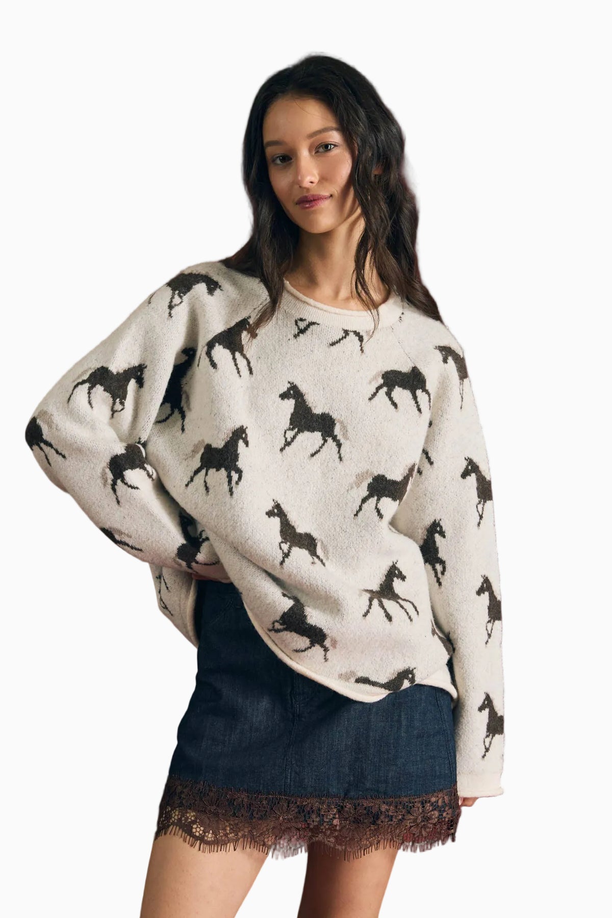 The Running Horse Sweater