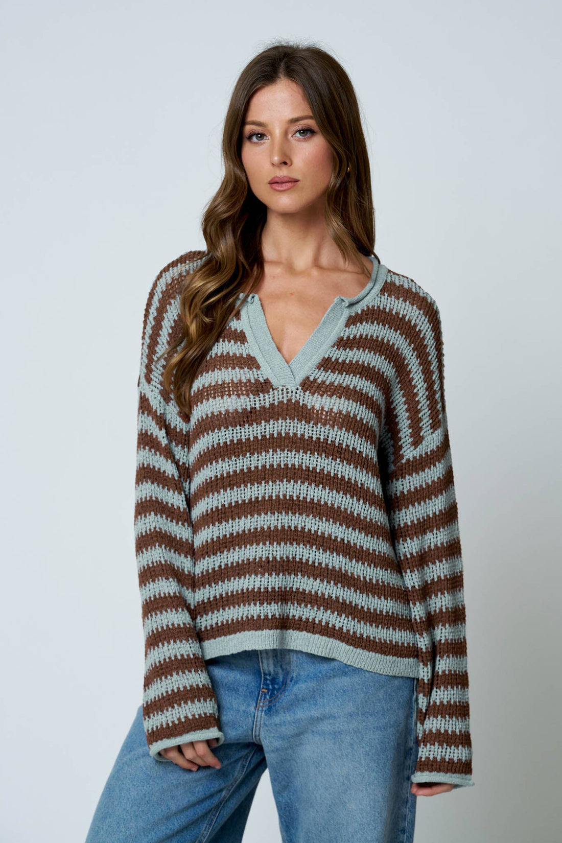 The Big Sky Stripe Sweater