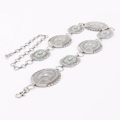 Silver Range Chain Belt