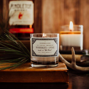 Whiskey + Pine Candle