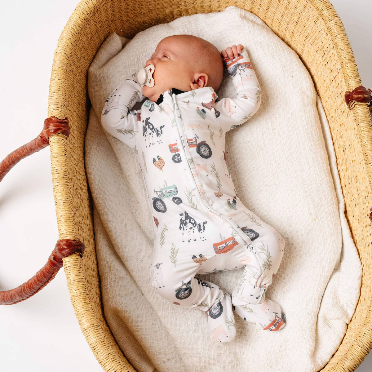The Jo Zip-Up Footie Sleeper