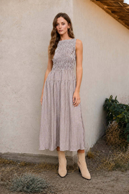 The Homestead Gingham Dress