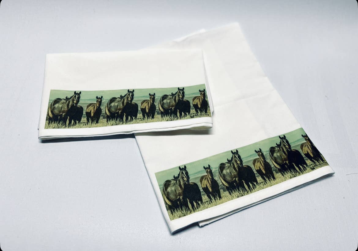 Dish Towel Mare and Colts