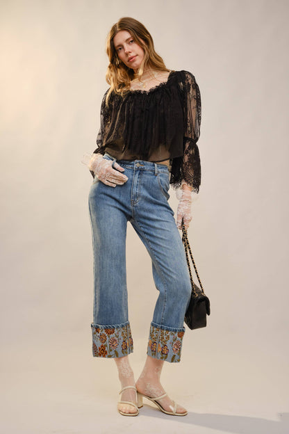 Meadowloom Cuff Jean