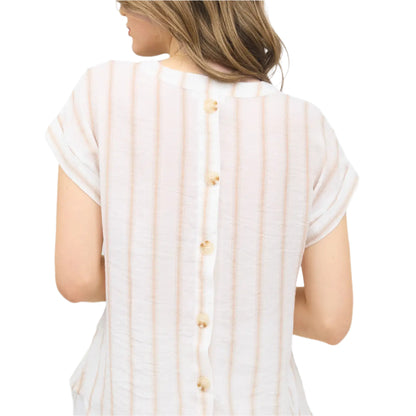 Sandstone Stripes Blouse