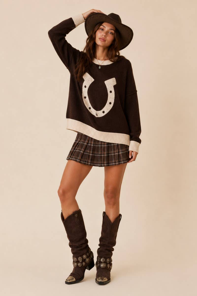 The Horseshoe Club Sweater