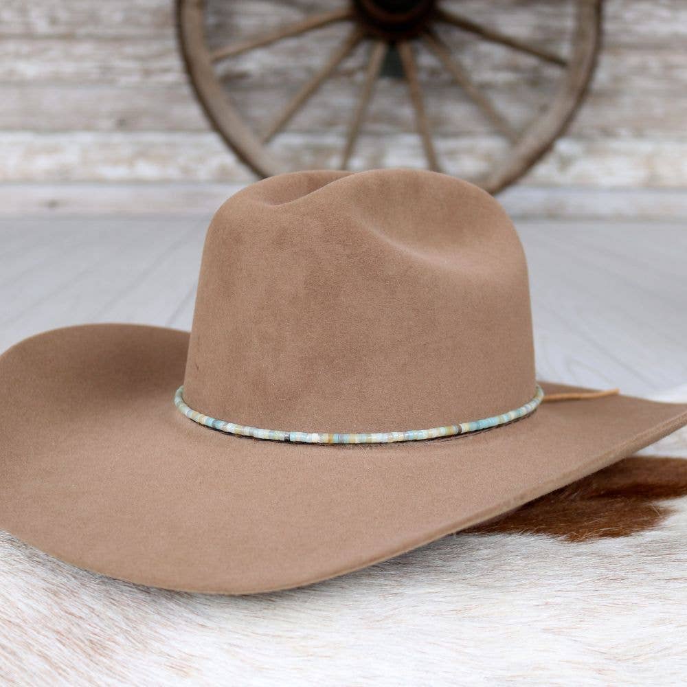 Amazonite Stone Hat Band