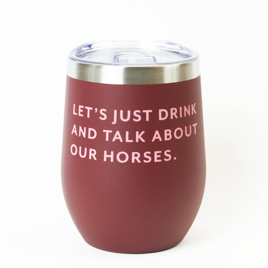 Drink and Talk Wine Tumbler