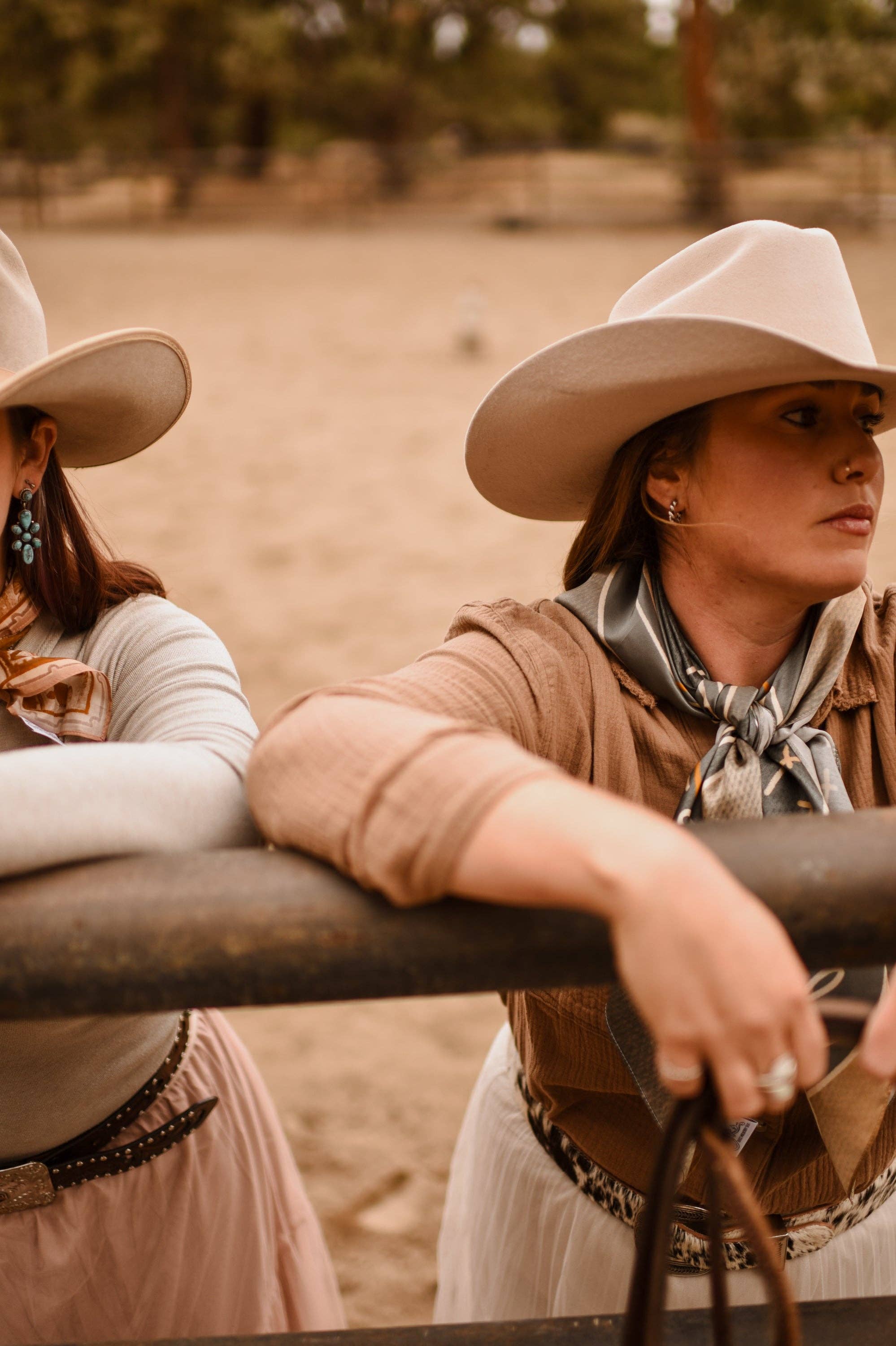 Large 100% Mulberry Silk 35x35: Blue Geometric Wild Rag Scarf