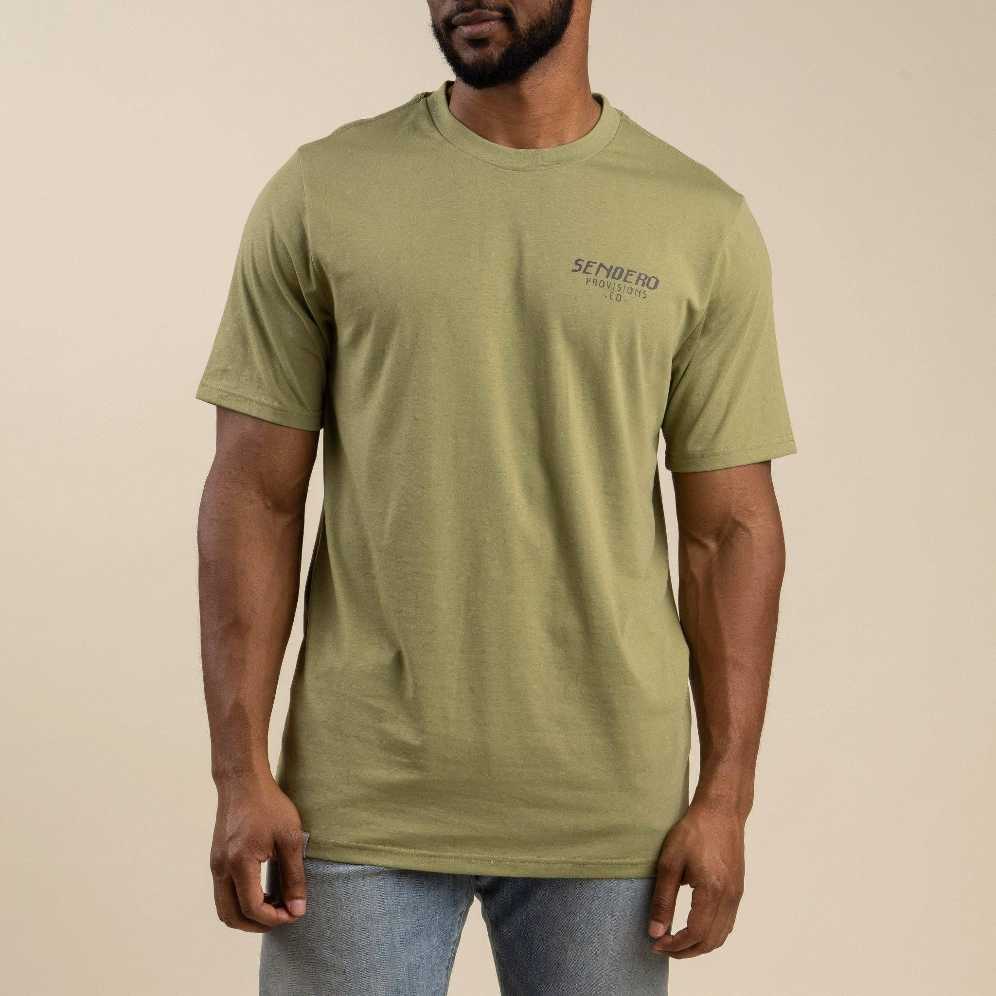 Triceratops T-Shirt, Sage