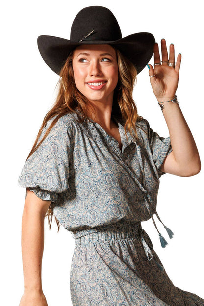 Bree Prairie Paisley Chambray Shirt