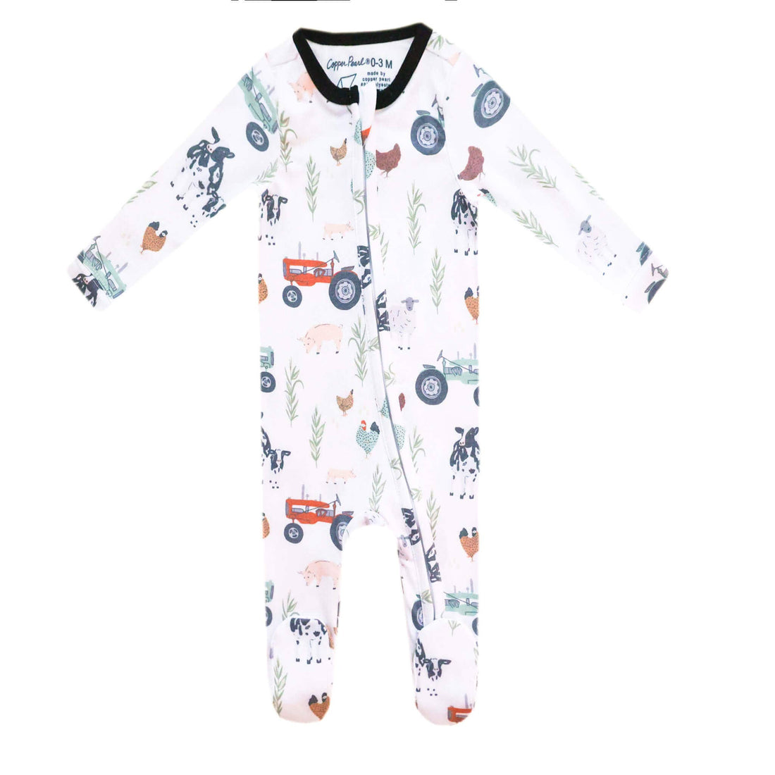 The Jo Zip-Up Footie Sleeper