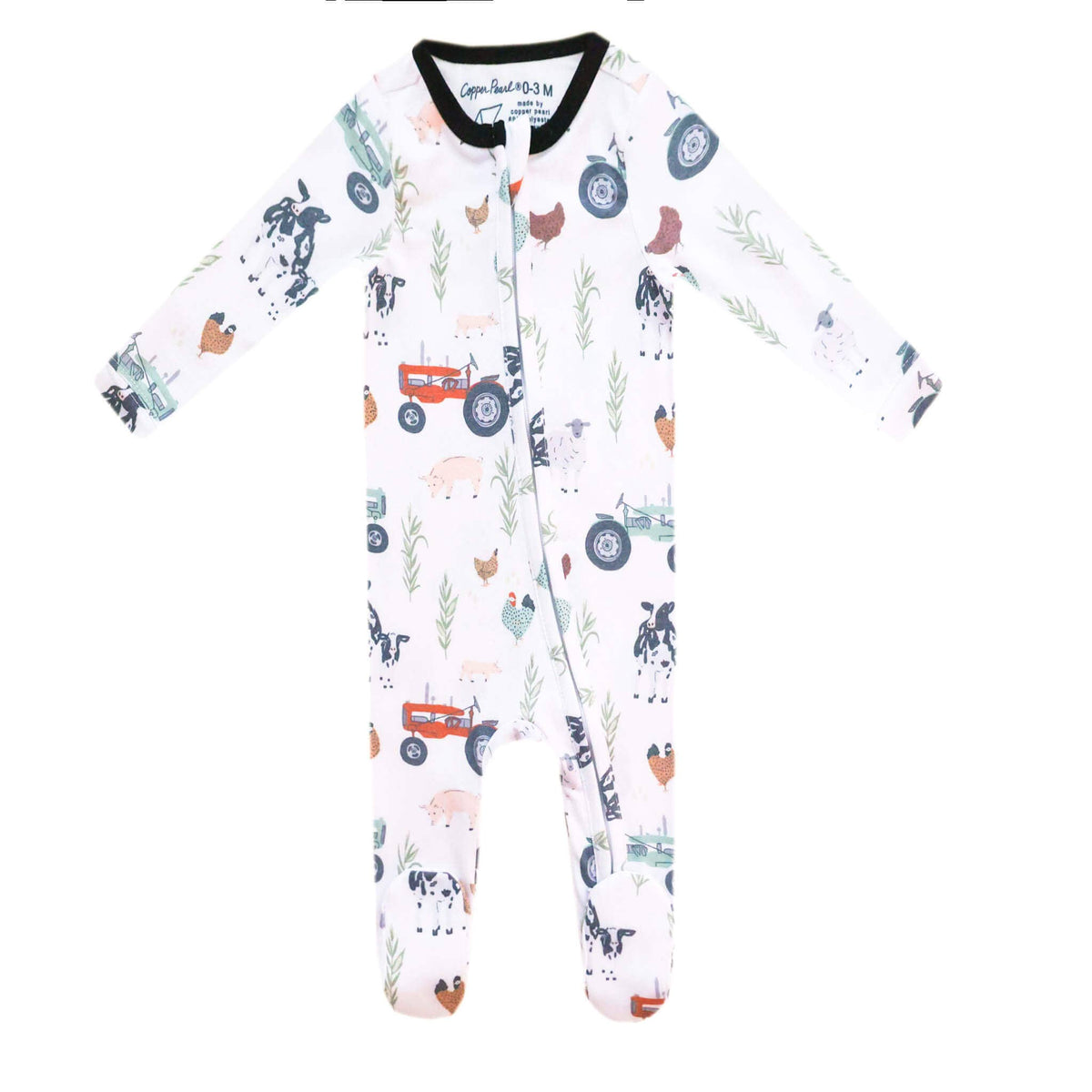 The Jo Zip-Up Footie Sleeper