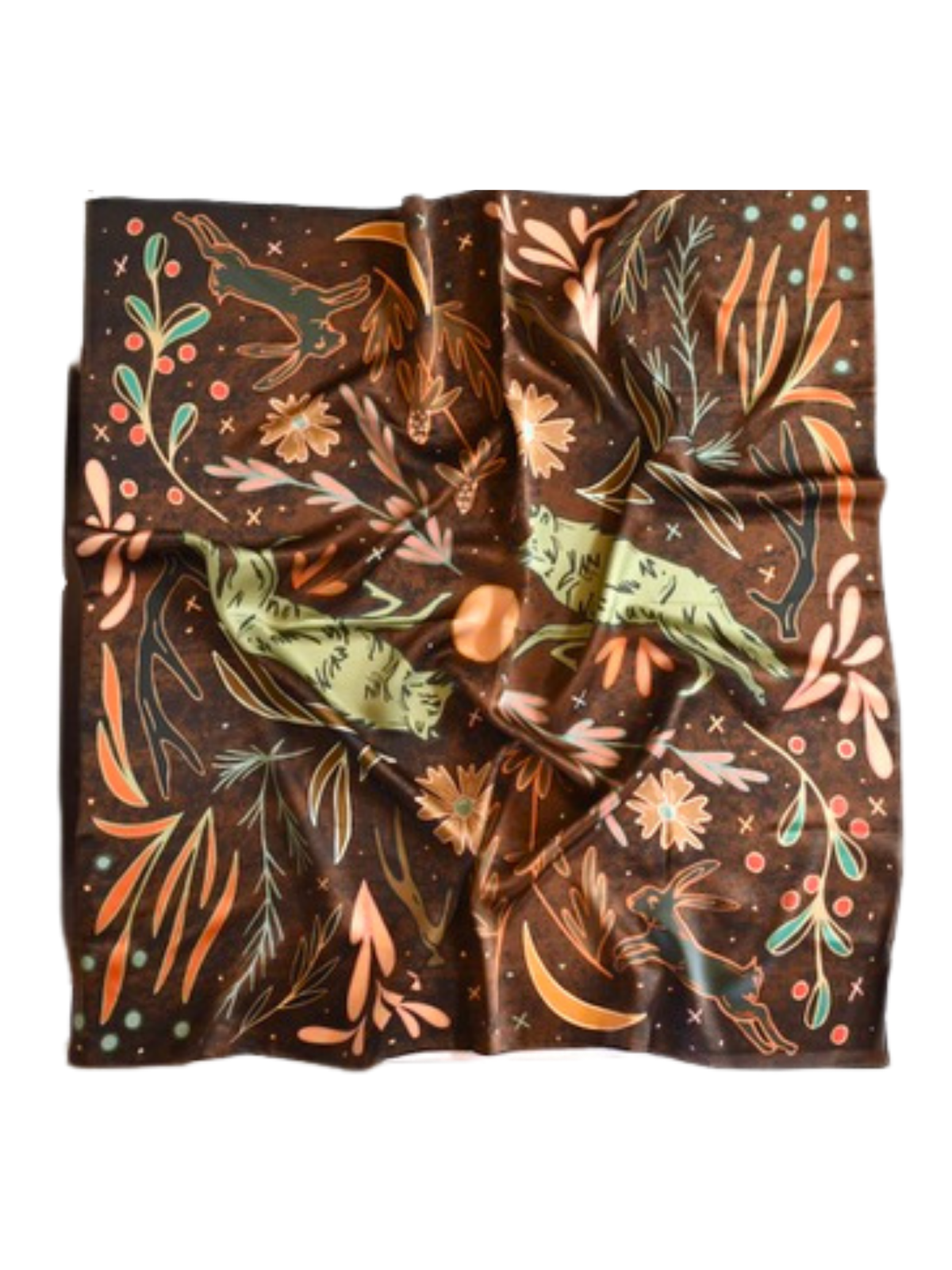 The Moonlit Range Silk Wild Rag