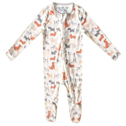 Rufus Zip-Up Footie Pajama