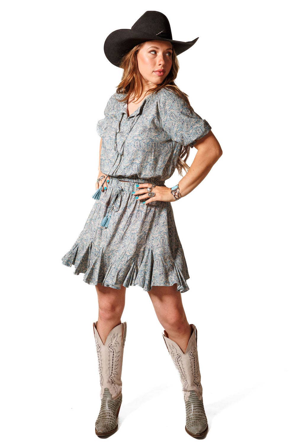 Bree Prairie Paisley Chambray Shirt