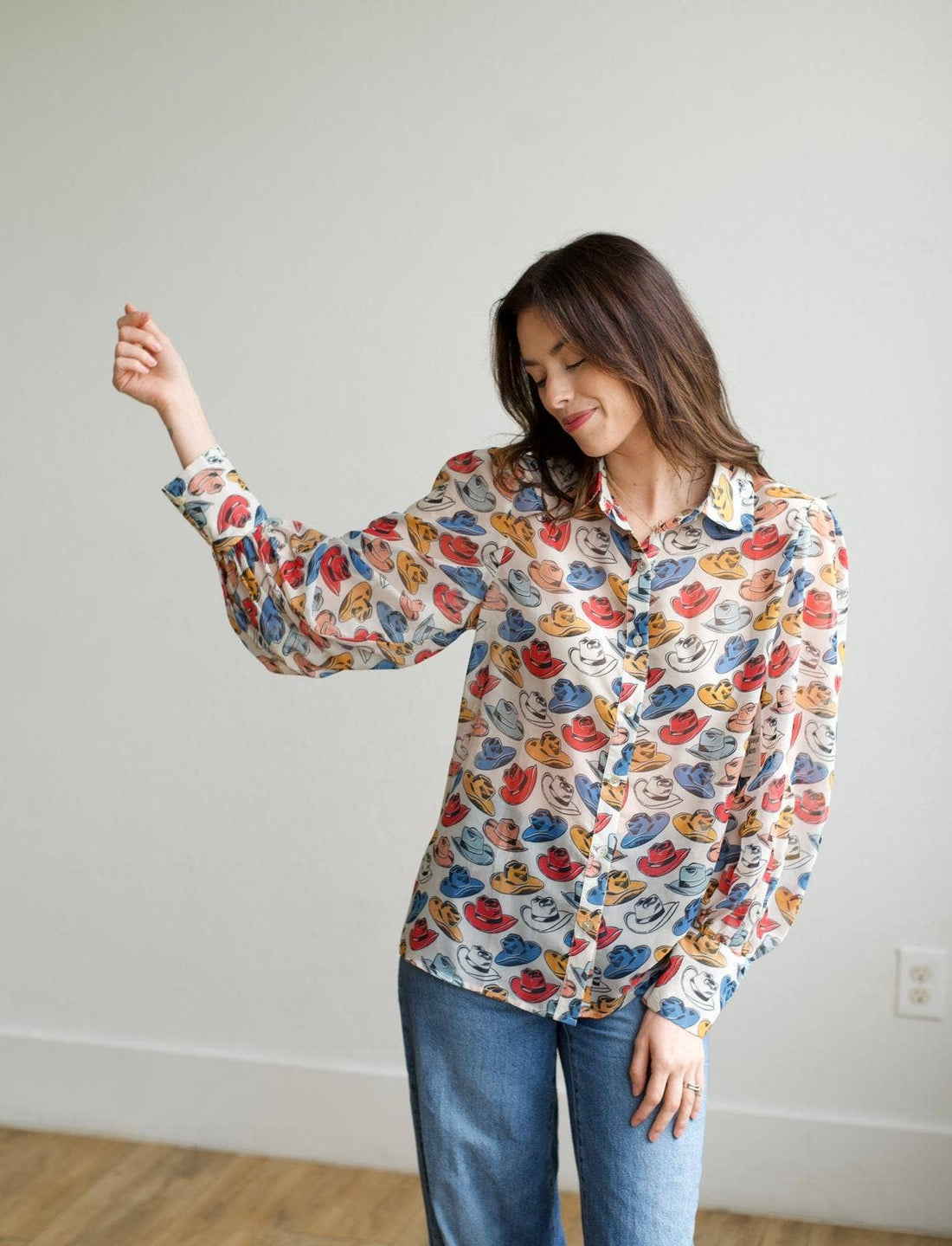 All Hat Blouse