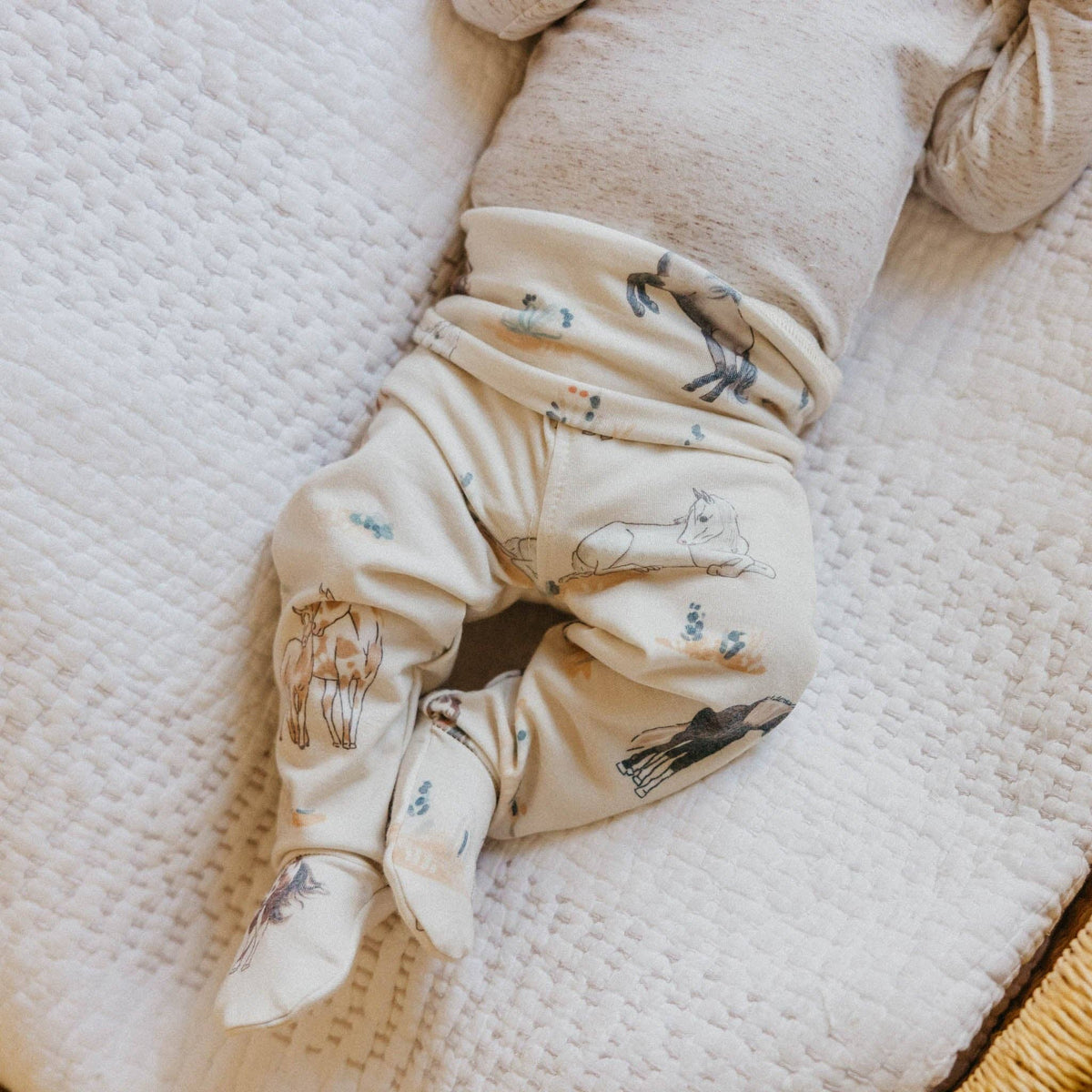 The Montana Footed Baby Pants