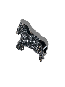 Mane Majesty Horse Hair Clip, Black