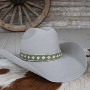 Daisy Beaded Hat Band