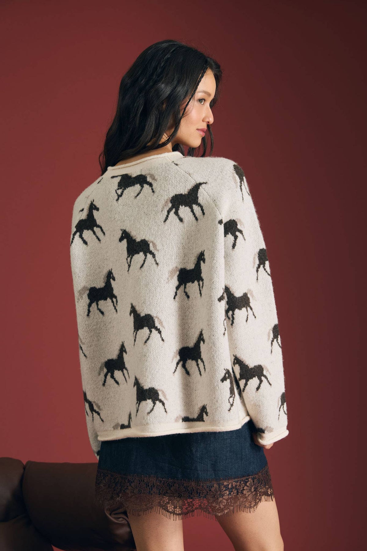 The Running Horse Sweater