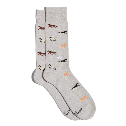 Hearts &amp; Horses Socks