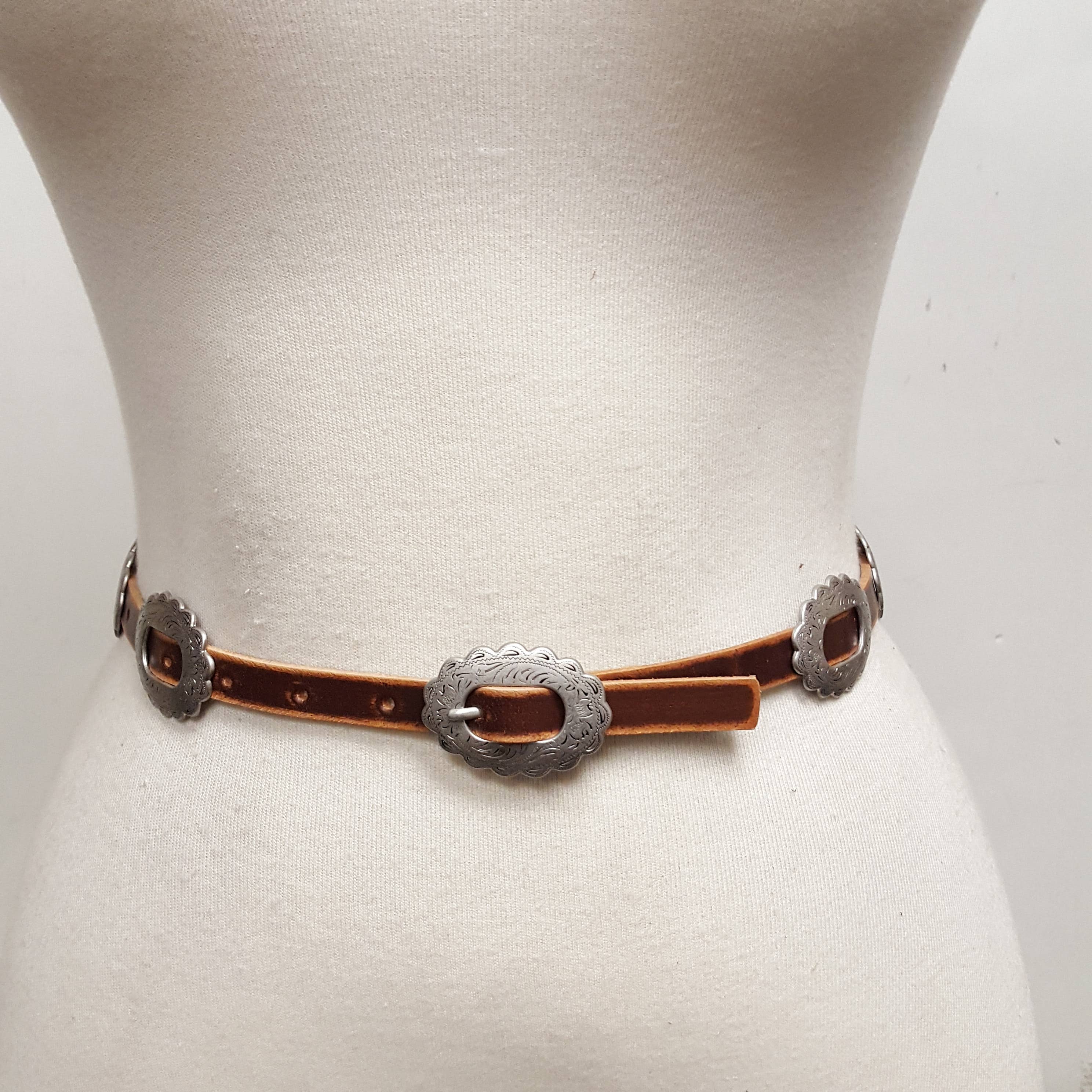 Cora Concho Belt, Brown