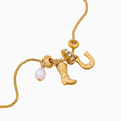 Golden Hour Cowgirl Necklace