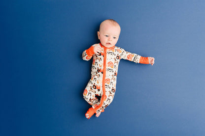 Little Red Barnyard Bamboo Sleeper