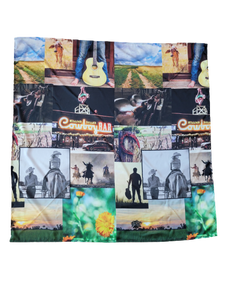 Cowboy Collage Wild Rag