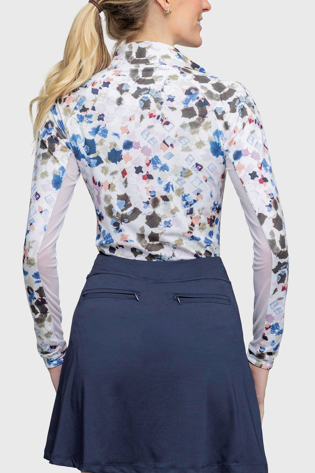 Kastel Denmark Seaside Abstract 1/4 Zip Shirt