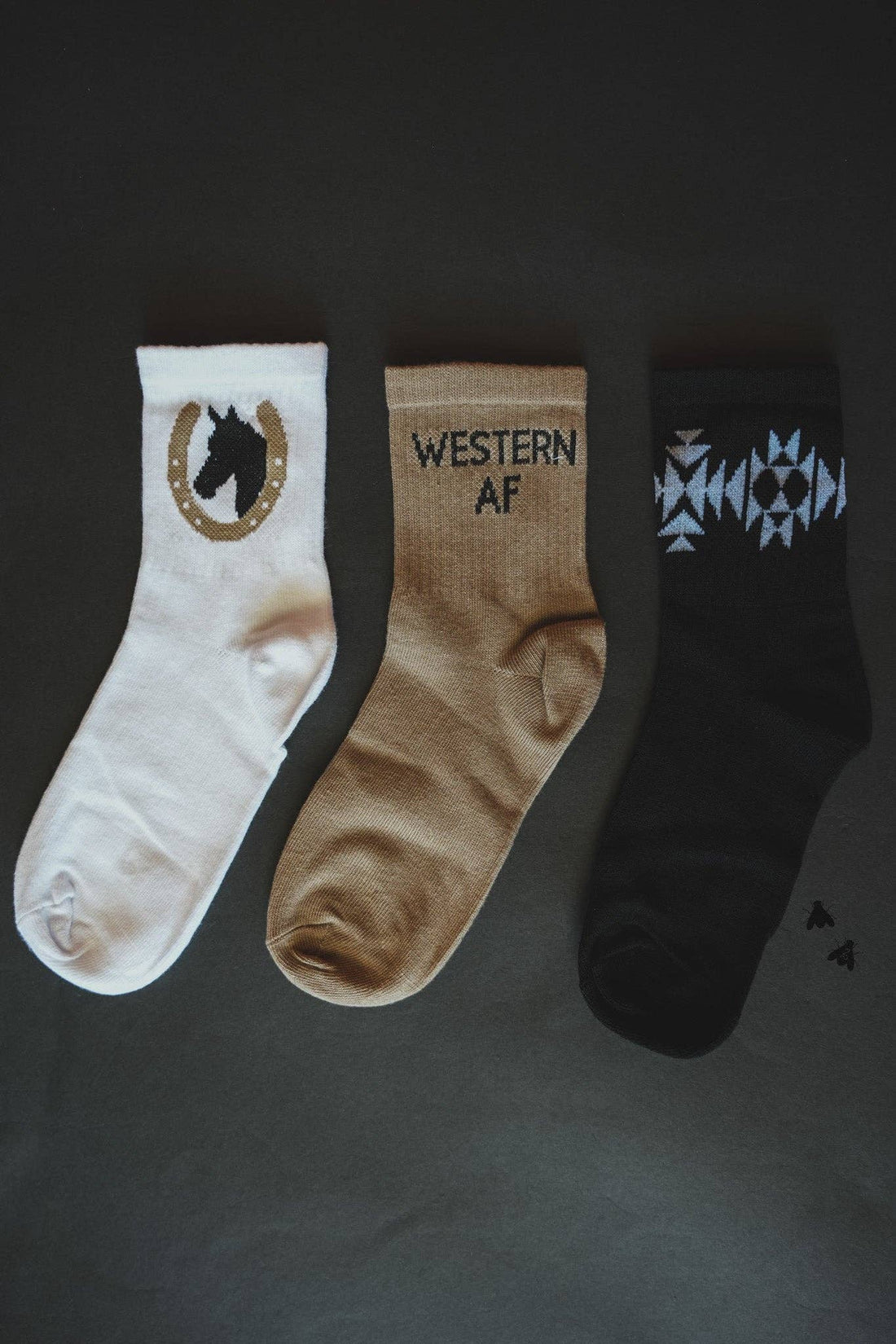 Sock Em Silly Western AF Socks