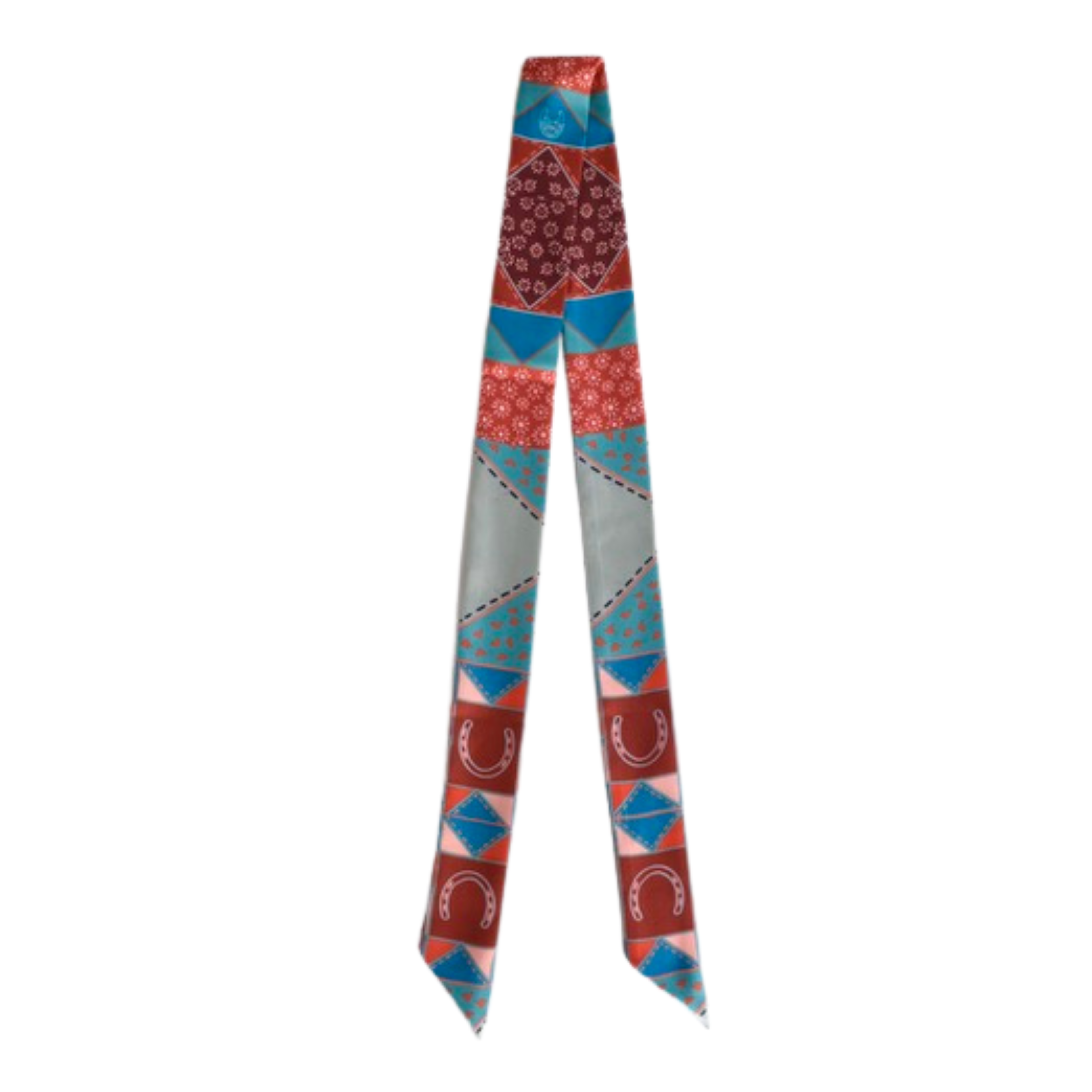 Frontier Patchwork Twilly Scarf