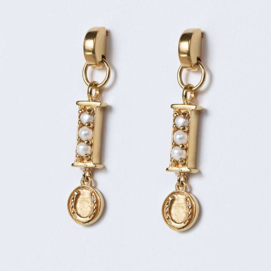 Prism - Linea Pearl Equestrian Earring