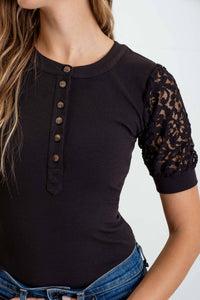 June Top, Black