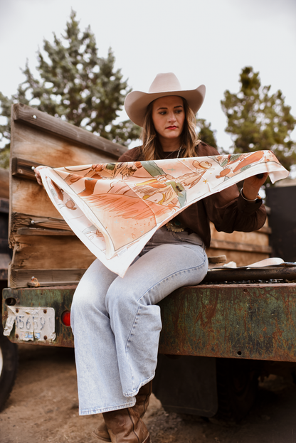 The September Ride Silk Wild Rag
