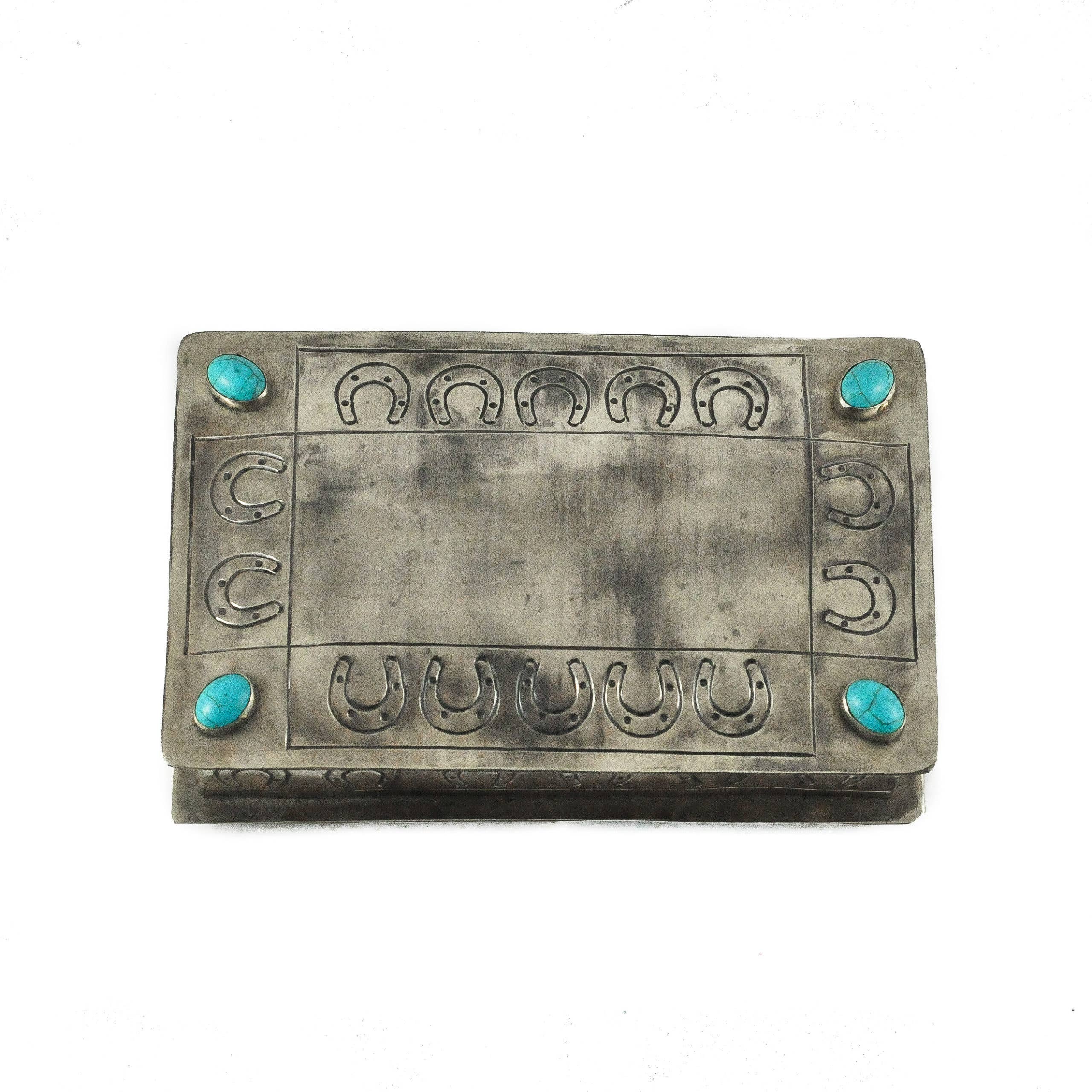 Silver Sky Horseshoe Box