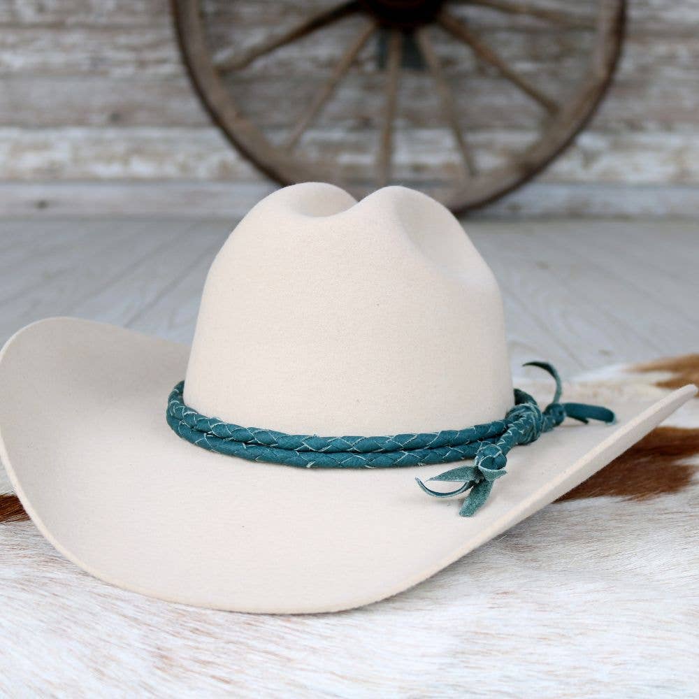 Teal Dust Hat Band
