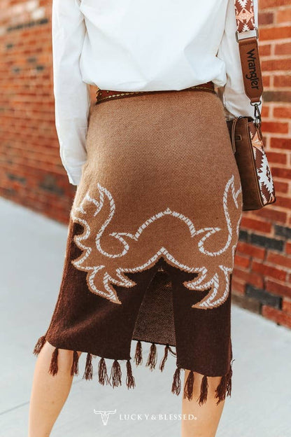 Trailbluff Fringe Skirt