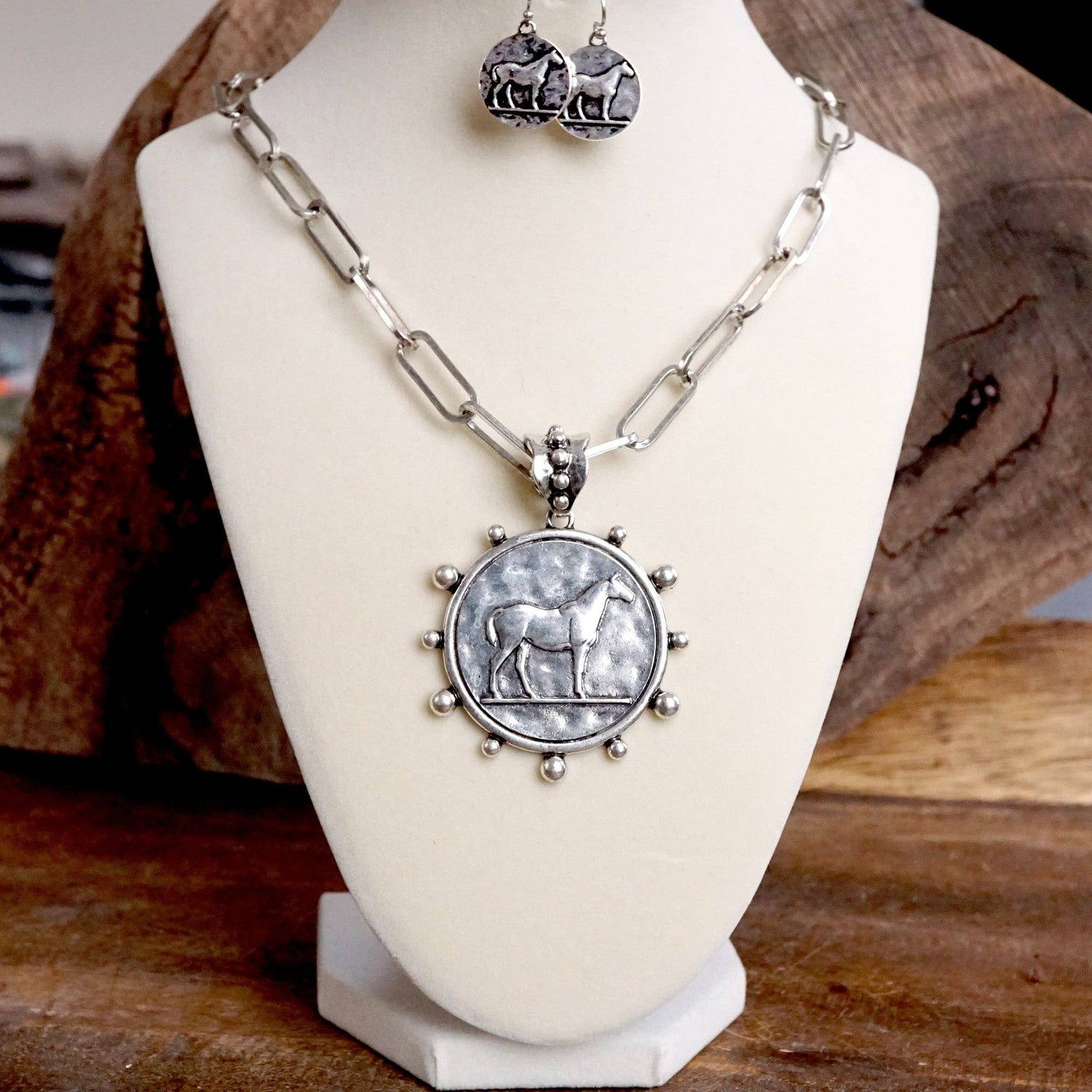 The Heritage Horse Necklace