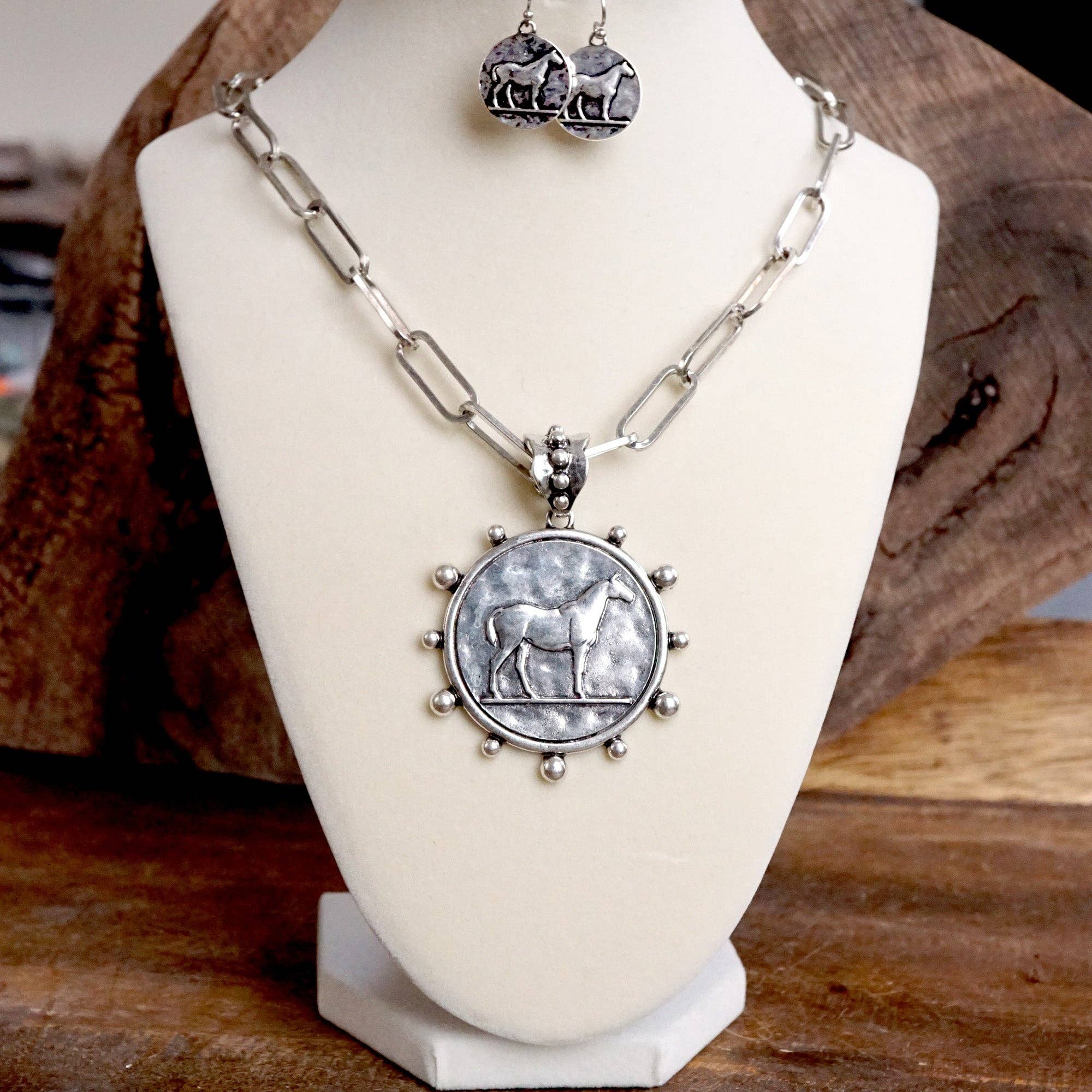The Heritage Horse Necklace