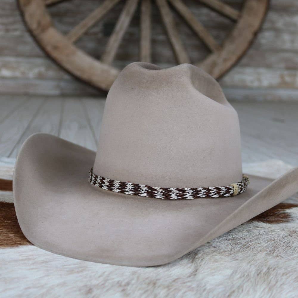 Ziggy Horsehair Braided Hat Band