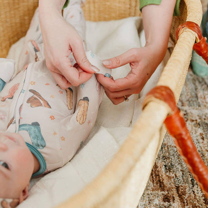 Cheyenne Zip-Up Footie Pajama