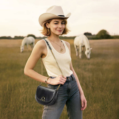 Cheyenne Western Stirrup Necklace