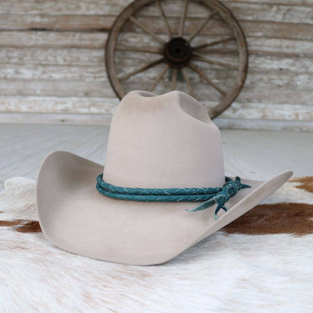 Teal Dust Hat Band