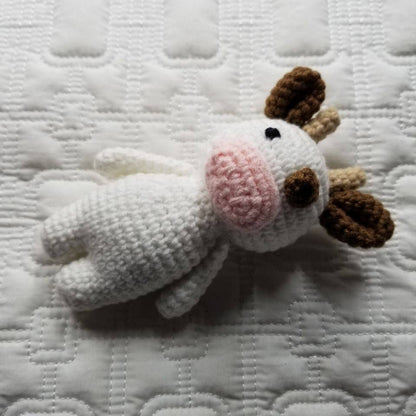The Little Ranch Cow Crochet Plush