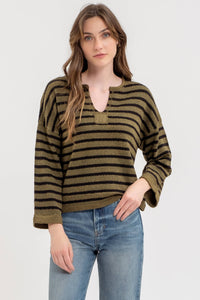 June Stripe Sweater