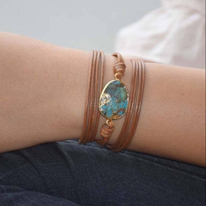 Range Stone Wrap Bracelet