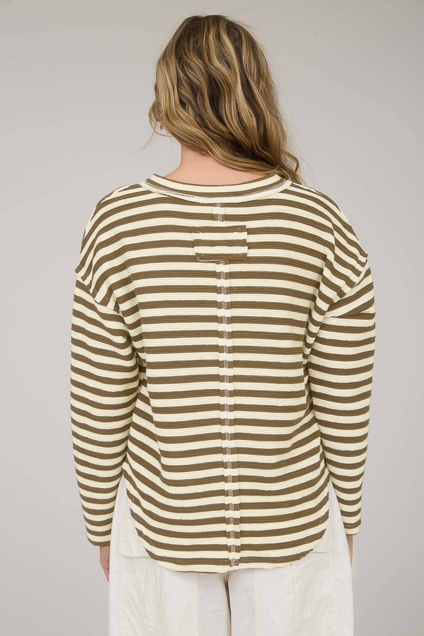 Outrider Stripe Henley